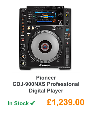 Pioneer CDJ-900NXS Professional Digital Player.