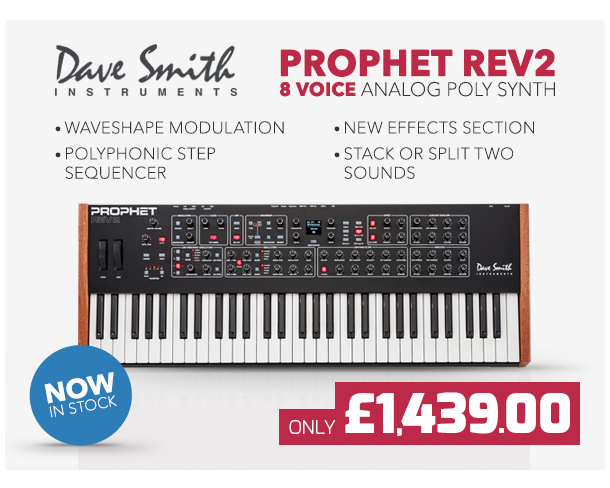 Dave Smith Instruments Prophet Rev2 8 Voice Analog Poly Synth.
