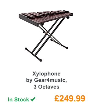 Xylophone by Gear4music, 3 Octaves.