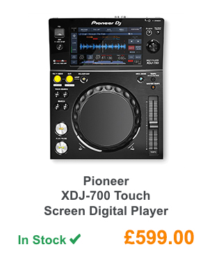 Pioneer XDJ-700 Touch Screen Digital Player.
