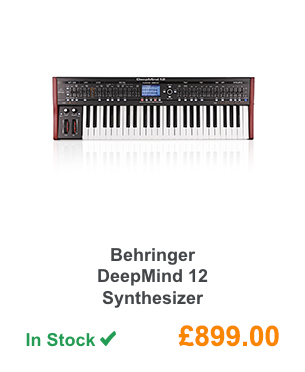 Behringer DeepMind 12 Synthesizer.