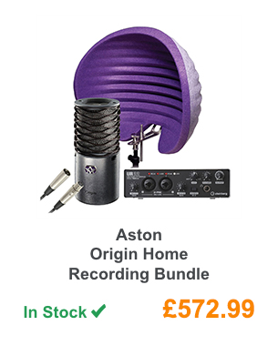 Aston Origin Home Recording Bundle.