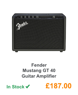 Fender Mustang GT 40 Guitar Amplifier.