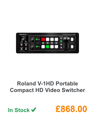 Roland V-1HD Portable Compact HD Video Switcher.