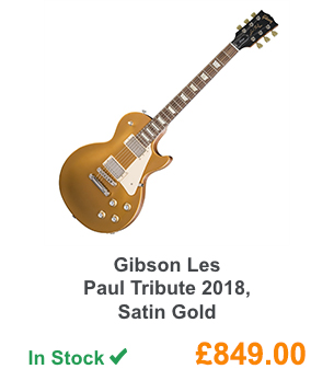 Gibson Les Paul Tribute 2018, Satin Gold.