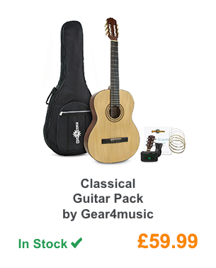 Classical Guitar Pack by Gear4music.