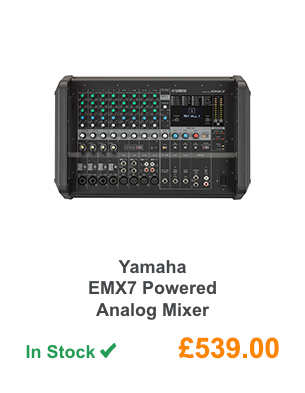 Yamaha EMX7 Powered Analog Mixer.