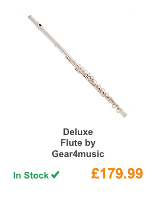 Deluxe Flute by Gear4music.