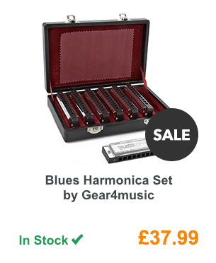 Blues Harmonica Set by Gear4music.