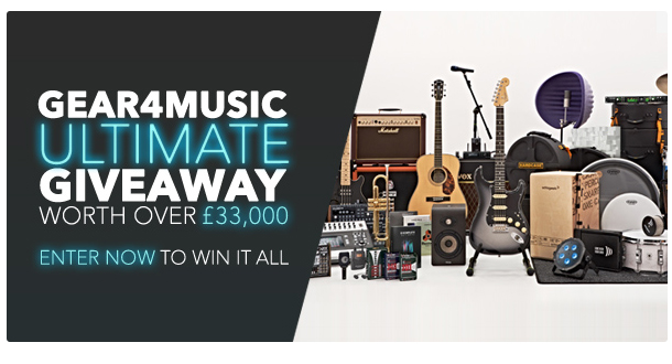 Gear4music Ultimate Giveaway.