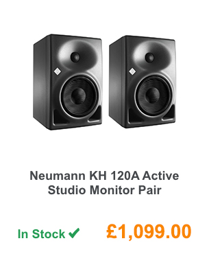 Neumann KH 120A Active Studio Monitor Pair.