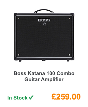 Boss Katana 100 Combo Guitar Amplifier.