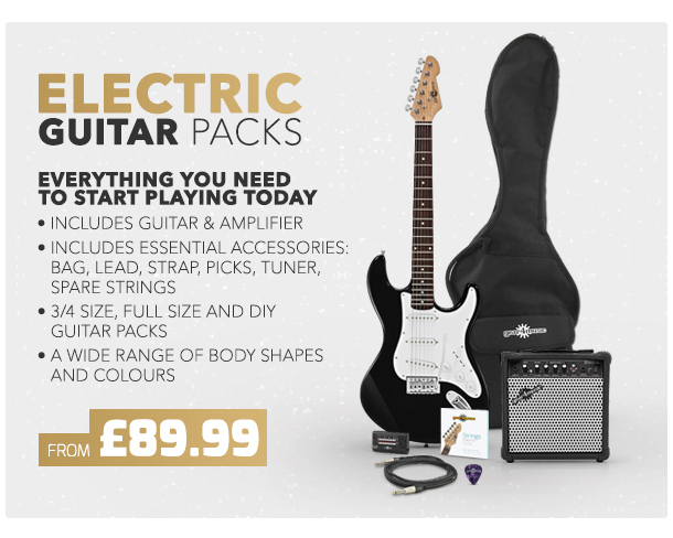Gear4music Electric Guitar Packs.