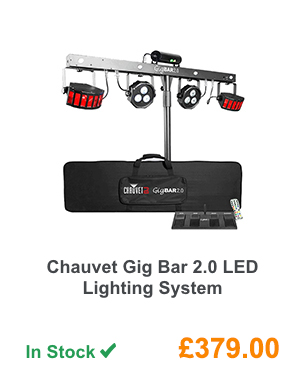 Chauvet Gig Bar 2.0 LED Lighting System.