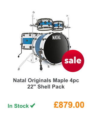 Natal Originals Maple 4pc 22inch Shell Pack.