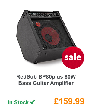 RedSub BP80plus 80W Bass Guitar Amplifier.