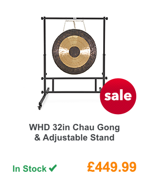 WHD 32in Chau Gong & Adjustable Stand.