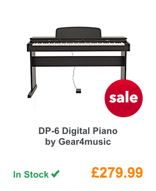 DP-6 Digital Piano by Gear4music.