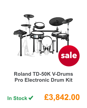 Roland TD-50K V-Drums Pro Electronic Drum Kit.