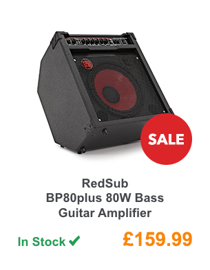 RedSub BP80plus 80W Bass Guitar Amplifier.