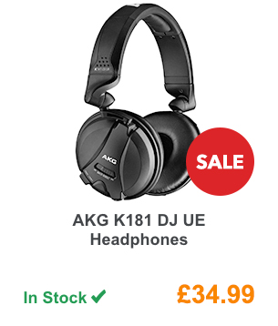 AKG K181 DJ UE Headphones .