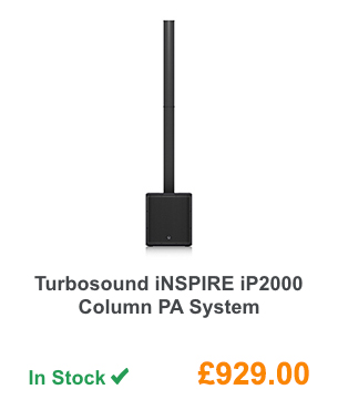 Turbosound iNSPIRE iP2000 Column PA System.