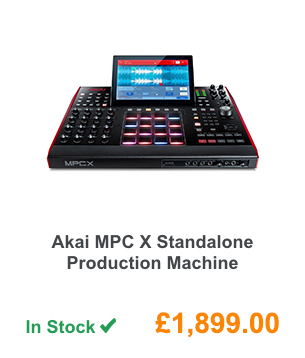 Akai MPC X Standalone Production Machine.