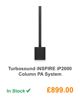 Turbosound iNSPIRE iP2000 Column PA System.
