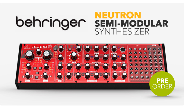 Behringer Neutron Semi-Modular Synthesizer.