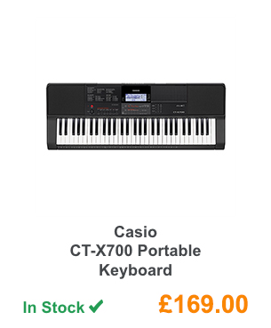 Casio CT-X700 Portable Keyboard.