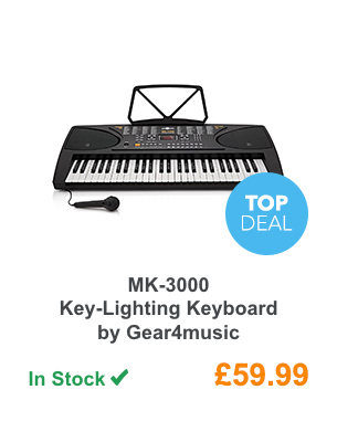 MK-3000 Key-Lighting Keyboard by Gear4music.