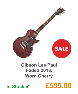 Gibson Les Paul Faded 2018, Worn Cherry.