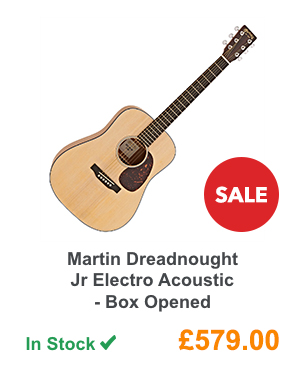 Martin Dreadnought Jr Electro Acoustic - Box Opened.