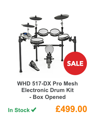 WHD 517-DX Pro Mesh Electronic Drum Kit - Box Opened.