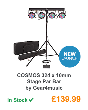 COSMOS 324 x 10mm Stage Par Bar by Gear4music.