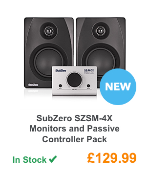 SubZero SZSM-4X Monitors and Passive Controller Pack.