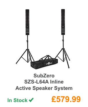 SubZero SZS-L64A Inline Active Speaker System.