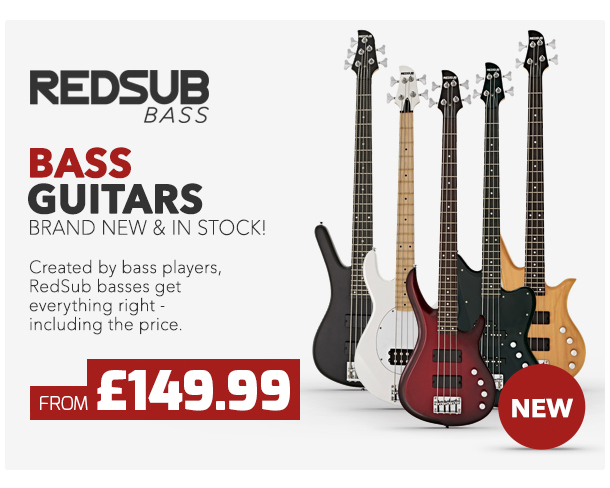 RedSub Bass Guitars.