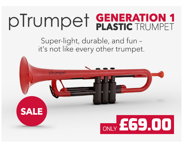 pTrumpet Plastic Trumpet, Red, Generation 1.