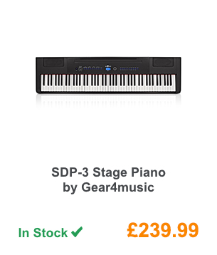 SDP-3 Stage Piano by Gear4music.