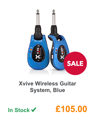 Xvive Wireless Guitar System, Blue .
