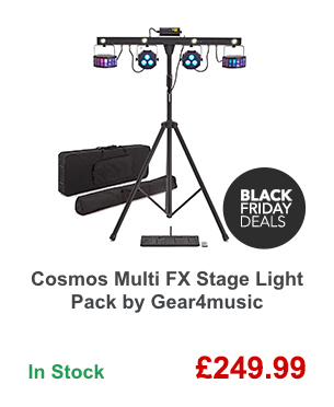 Cosmos Multi FX Stage Light Pack by Gear4music.