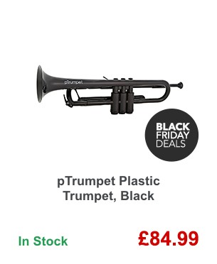 pTrumpet Plastic Trumpet, Black.