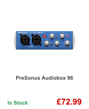 PreSonus Audiobox 96.
