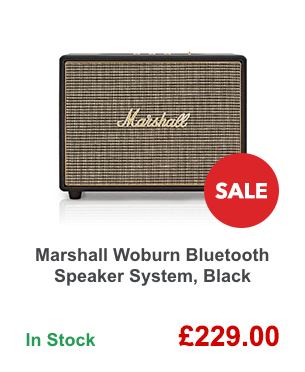 Marshall Woburn Bluetooth Speaker System, Black.