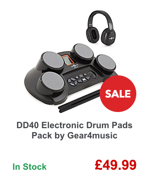 DD40 Electronic Drum Pads Pack by Gear4music.