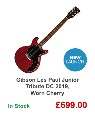 Gibson Les Paul Junior Tribute DC 2019, Worn Cherry.