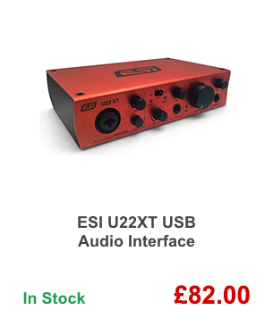 ESI U22XT USB Audio Interface.