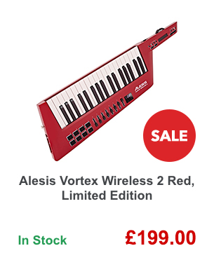Alesis Vortex Wireless 2 Red, Limited Edition.