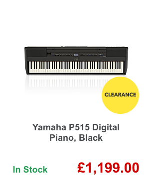 Yamaha P515 Digital Piano, Black